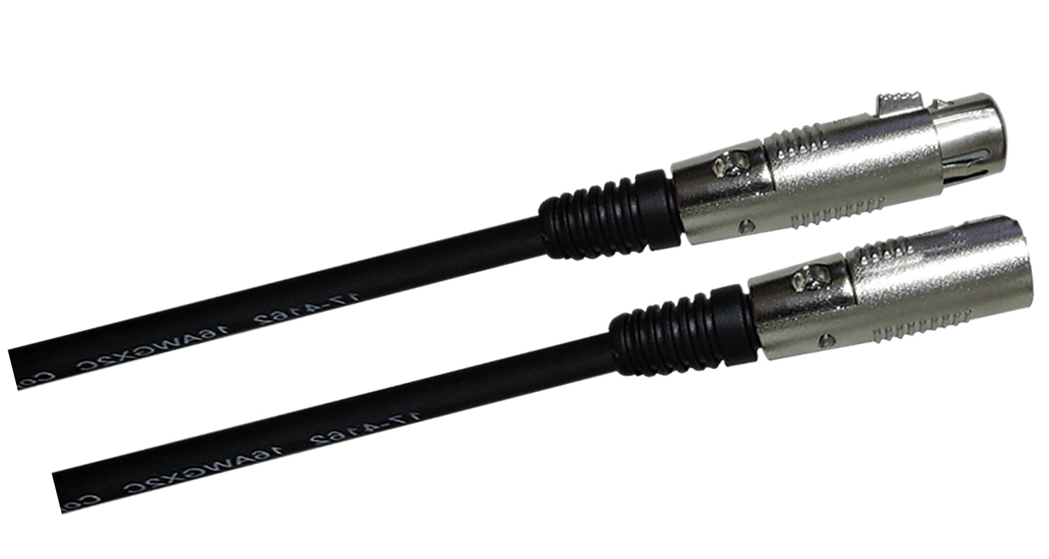 16-7101 XLR Male to Female Microphone Cable