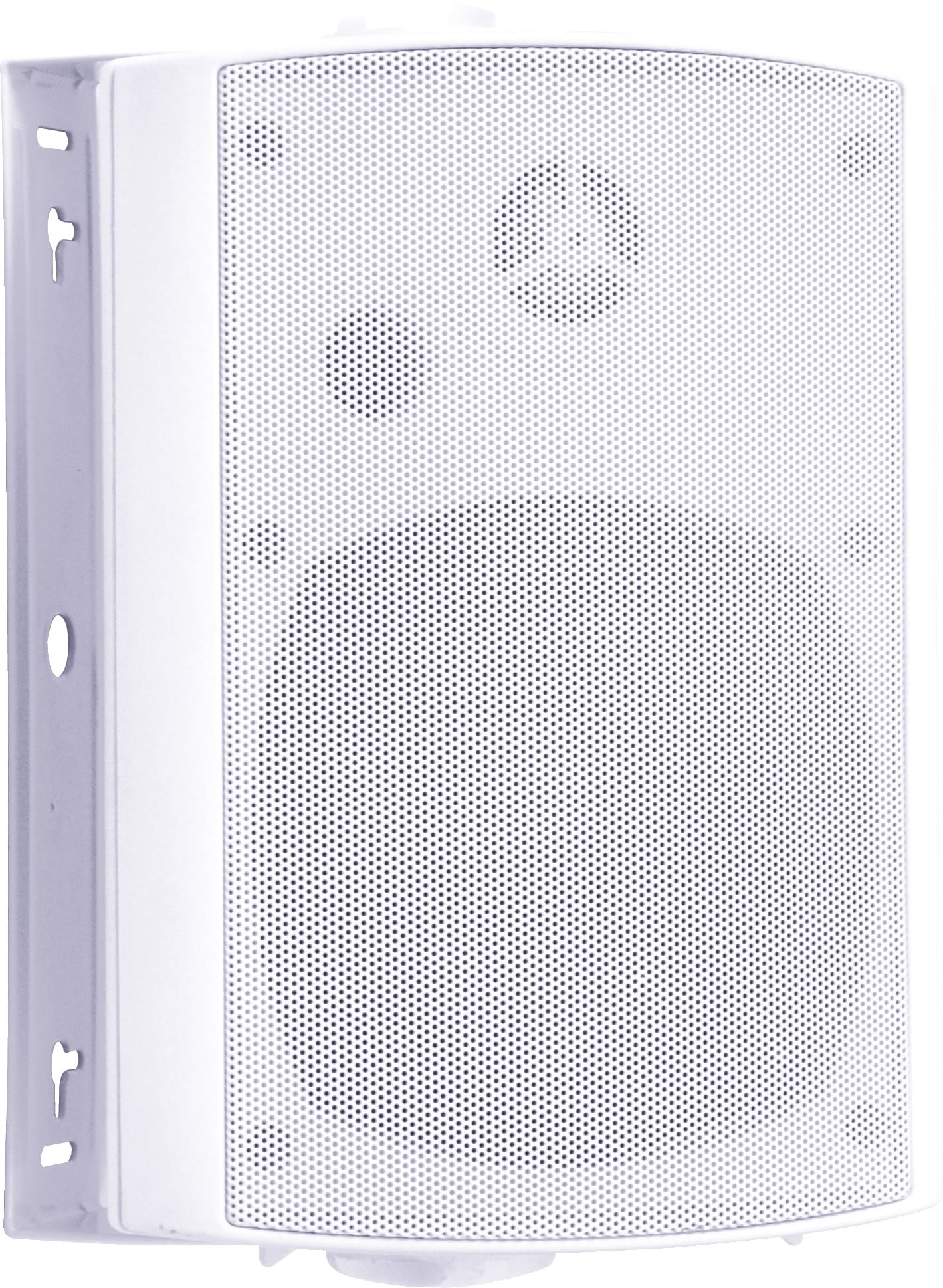 89-8406W 6.5" 2-Way Mini Box Speaker with Poly Tweeter - White