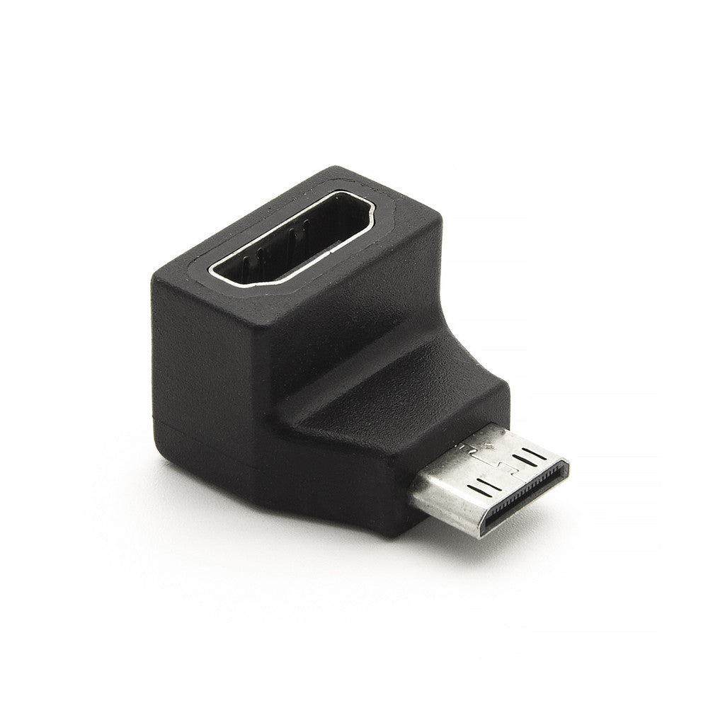 16-6384-01 HDMI Female To Mini HDMI Male 90° Right Angle Adapter