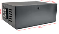 07-6601-55 19" Security Lock Box for NVRs & DVRs - 55cm Depth