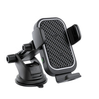 70-5110-30 2-Coil Cooling Fan 15W Fast Wireless Car Charger for Dashboard