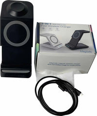 70-5110-32BK/W High Power 3-in-1 Wireless Charger for Mobile Phones