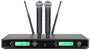 96-0258 Wireless Mircophone System With 2 Handheld