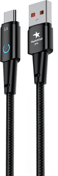 70-5101-07 Rapid Charging Data Cable 6A USB-A to Type C