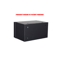 07-6602-02C 2U 36.20cm (14.25in) DEPTH WALL MOUNTABLE SECURITY LOCK BOX - GLASS DOOR