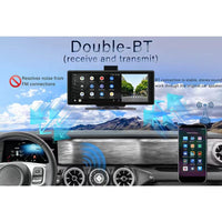 10" Console Dash Camera with Wireless Carplay Android Auto