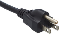 07-0904 Standard Computer Monitor Power Cord 18 AWG 125V 10A (NEMA 5-15 to IEC 60320 C13)