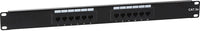 07-6011-12 12 Ports Rack Mount UTP CAT5e Network Patch Panel