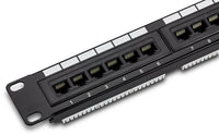 07-6011-24 24 Ports Rack Mount UTP CAT5e Network Patch Panel