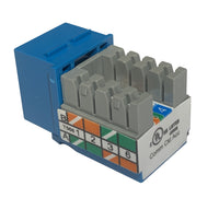 07-6025 90 Degree RJ45 Ethernet Keystone Jack