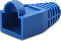 07-6041 RJ45 PVC Boot - White, Blue, Black & Orange