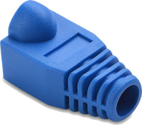 07-6041 RJ45 PVC Boot - White, Blue, Black & Orange