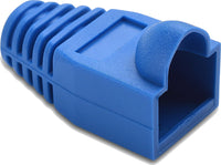 07-6041 RJ45 PVC Boot - White, Blue, Black & Orange