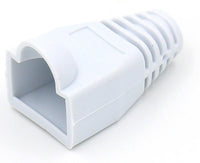 07-6041 RJ45 PVC Boot - White, Blue, Black & Orange