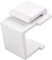 07-6053 Blank Insert Keystone Jack (10 pcs/bag)