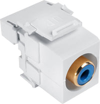 07-6057-01BL RCA Punch Down Keystone Jack - Blue