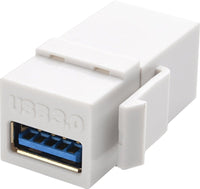 07-6063-01 USB 3.0 A Type Female to Female Keystone Jack