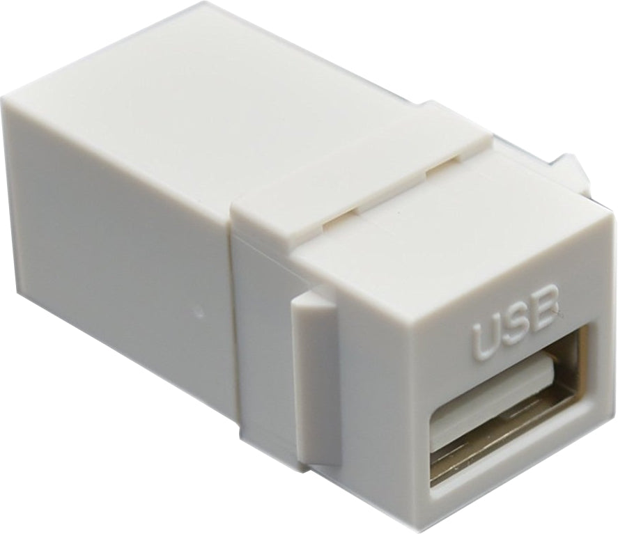 07-6066 USB 2.0 A Type Female to Female Keystone Jack