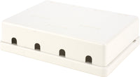 07-6070-04 4-Port Keystone Jack Surface Mount Box