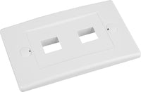 07-6074-02 2-Port Keystone Wall Plate