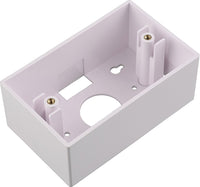 07-6081 Surface Mount Low Voltage Single-Gang Back Box