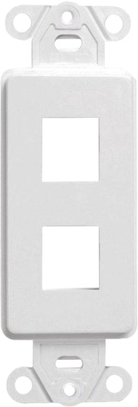 07-6083-02 2-Port Decora Keystone Insert