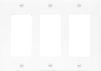 07-6084-03 3-Gang Decora Face Plate
