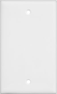 07-6085-01 1-Gang Blank Face Plate