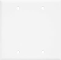 07-6085-02 2-Gang Blank Face Plate