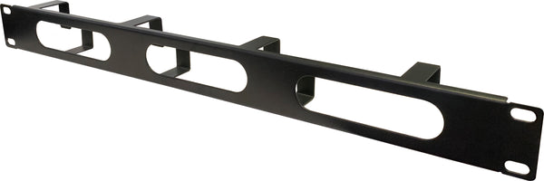 07-6314 1U Horizontal 4-Ring Rack Mount Cable Management Panel - Metal ...