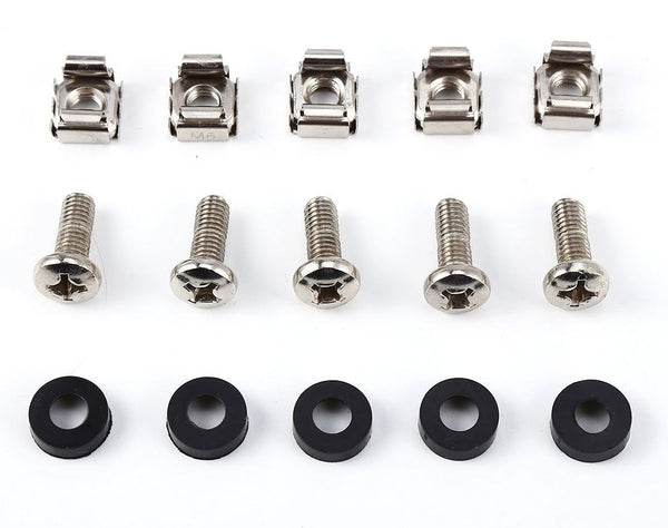 07-6328-100 Cage Nuts & Screws for Network Rack (100 Sets/Bag) – AA ...