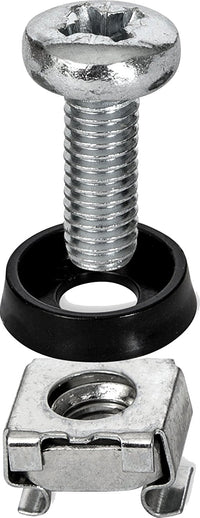 07-6328-50 Cage Nuts & Screws for Network Rack (50 Sets/Bag)