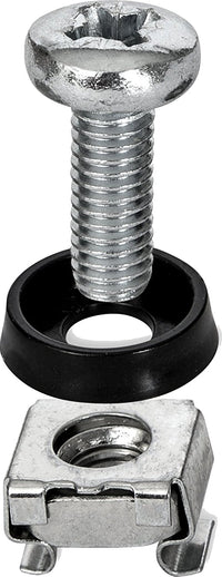 07-6328-10 Cage Nuts & Screws for Network Rack (10 Sets/Bag)