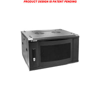 07-6606M 6U 45cm(17.5 inch) Depth Wall Mount Network Cabinet - Locking Metal Door