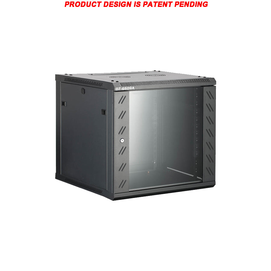 hsiu kang ts'ao 様 デスクトップPC ２７台 2/9 07-6609 9U 45cm(17.5 inch) Depth Wall Mount Network Cabinet