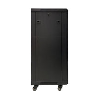07-6618M 18U 45cm(17.5 inch) Depth Server Network Cabinet - Locking Metal Door, Casters with Brake