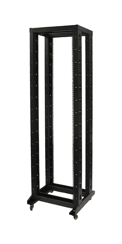 07-6632-01 32U Standing Network Server Open Rack - Heavy Duty Caster ...