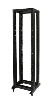 07-6637-01 37U Standing Network Server Open Rack - Heavy Duty Caster, 4 Posts