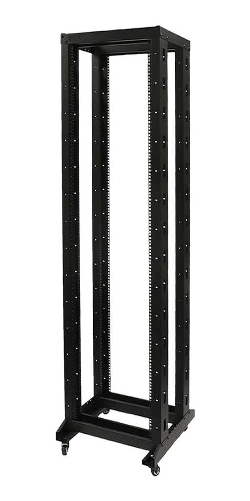 07-6642-01 42U Standing Network Server Open Rack - Heavy Duty Caster ...