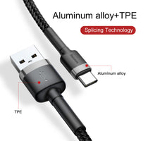 70-4CATKLF-UG1 USB TYPE-C 2A 3M Nylon
