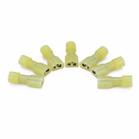 12-8252 Nylon Female Disconnect Yellow