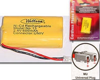 29-13 3.6V 600mAh Cordless Phone Battery Ni-CD