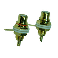 15-0581 RCA Chasis Mount with Washer & Ring (RD/BK)