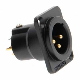 15-0607-3 XLR Male Chassis Mount