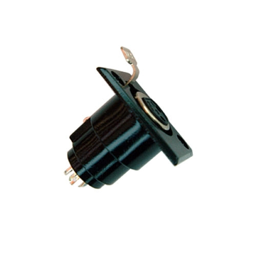 15-0609-4 XLR Male Chassis Mount with Lock