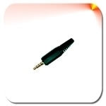 15-1037 3.5mm 4-Pole Male Plastic Handle