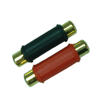 15-1601C RCA Female to Female Plastic Handle (RD/BK)