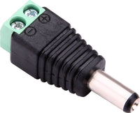 15-1871 2.1mm DC Power Male Jack Screw Type (2pcs/bag)