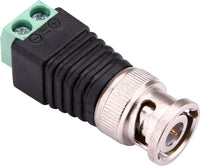 15-1874 BNC Male Screw Type Terminal Connector (2pcs/bag)