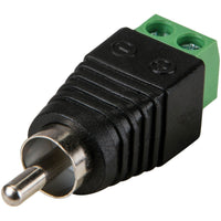 15-1877 RCA Male Screw Type Terminal Connector -(1pc/bag)